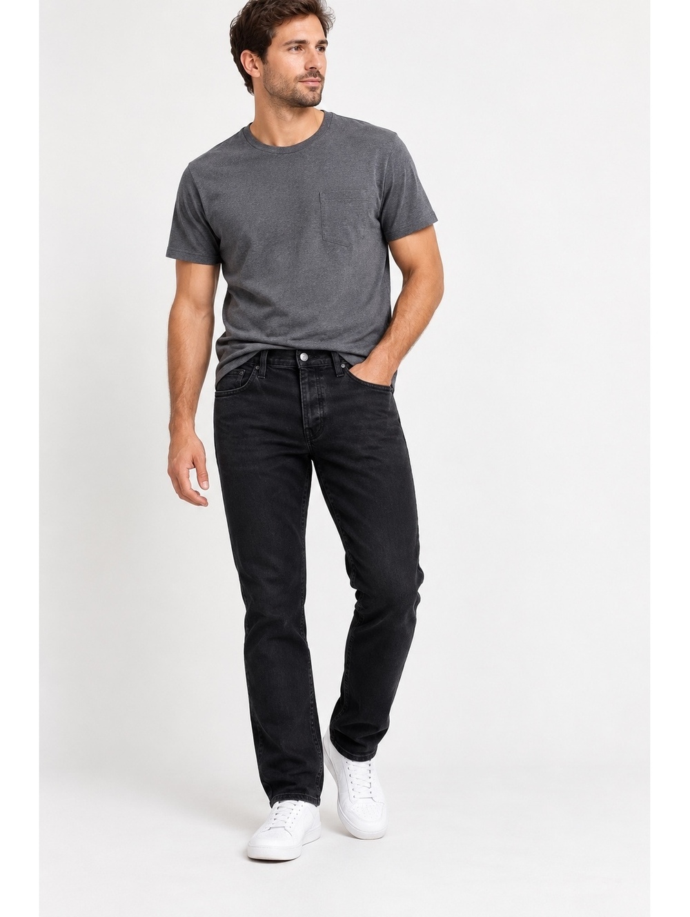 Levi’s 541 Men’s Black Jeans 32x34 Athletic Taper Stretch Denim Fall Casual